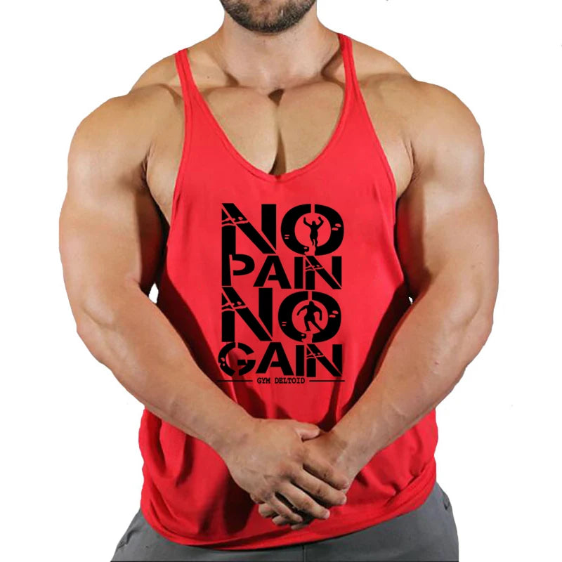 Tank Top Gym Hombre Estampa Skull