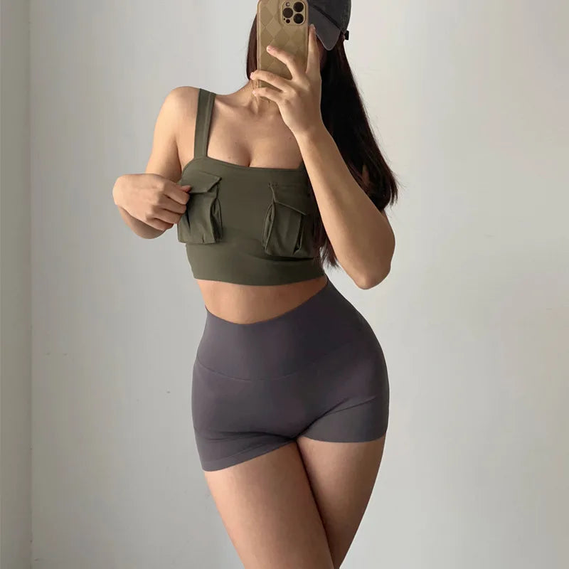 Short Deportivo Mujer Realce de Cadera