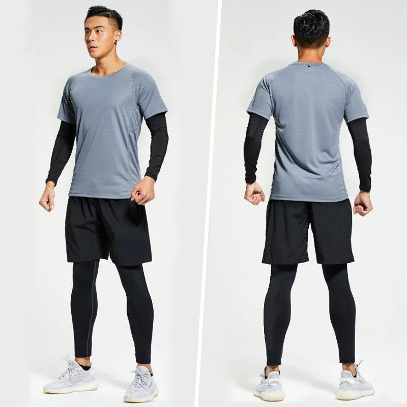 Conjunto Deportivo Compresión Hombre Dry Fit