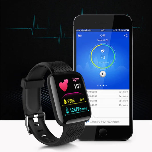 Smartwatch Deportivo D13 con Monitoreo de Salud y Resistente al Agua